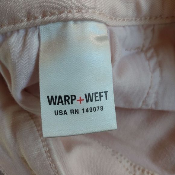 Warp+Weft Pink Jeans Women's Size 27 - Picture 5 of 5